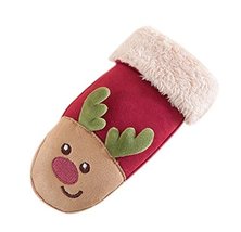 RED Christmas Gift Lovely Baby Outfits Unisex Kids Gloves Warm Winter Mittens