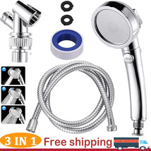 3 In 1 High Pressure Showerhead Handheld Shower Head (A Complete Shower ... - £27.09 GBP