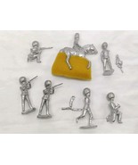 Lot Of (7) Vintage Historical Military British Lead Miniatures 1-3&quot; - $39.59