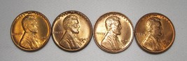 1946- D&amp;S, 1947-D, 1948-D Lincoln Wheat Cents (4 Coins) Lot AE982 - £15.50 GBP