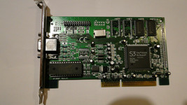 S3 Trio 3D/2X 4MB VRAM AGP Video Card with VGA Output - £9.12 GBP