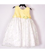 Wonder Kids Yellow Floral Girl&#39;s Dress Size 5T - $14.19