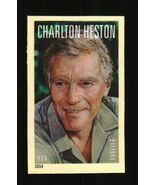 2014 49c Charlton Heston, National Rifle Association, Imperforate Scott ... - $3.95