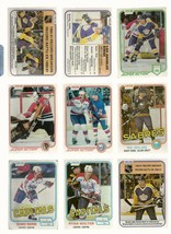 9 1981-82 Opc Hockey Cards Exmt Or Better #5 Two Different Marcel Dionne - £3.83 GBP