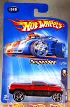 2005 Hot Wheels #49 First Editions-Torpedoes 9/10 TRIM TRK Orange/Black w/Pr5 Sp - $8.50