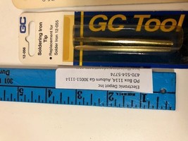 2 pack 12-056 gc tip 01e0235 12056 for solder iron 12-055  and 12-031 - £1.71 GBP