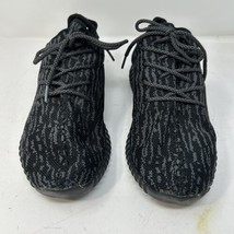 Adidas Yzy Boost Black &amp; Gray Men&#39;s Athletic Shoes Sz 11.5 - £86.28 GBP