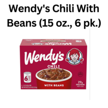 Wendy&#39;s Chili With Beans (15 oz., 6 pk.) - £16.78 GBP
