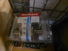 Lot Of 2 Kwikset Balboa Bed &amp; Bath Lever Door Handle Satin NIckel 93001-882 - $20.80 CAD