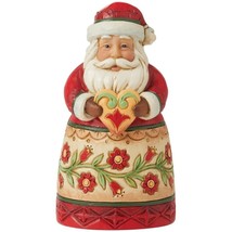 Enesco Jim Shore Heartwood Creek Four Seasons Mini Santa Holding Heart F... - $39.99