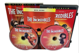 Disney Pixar The Incredibles Widescreen Two Disc Collectors Edition Complete - $7.75