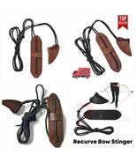 Leather Bow Stringer Brown Archery Bowstring Recurve Longbow Replace Rop... - £7.12 GBP