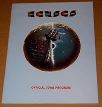 Kansas Concert Tour Program Vintage 1977 Point Of Know Return Blue Cover - $39.99