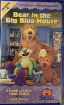 Bear in the Big Blue House Vol 4(VHS 1998) I Need A Little Help Today/Lost Thing - £31.19 GBP