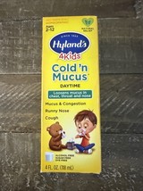 Hyland&#39;s 4 Kids Cold N Mucus 4 oz Homepathic NEW - $16.71