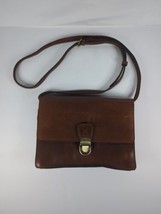  PATRICIA NASH Lanza Crossbody Bag BISCUIT TAN BROWN Distressed Vtg Leather - $29.99