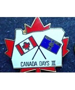  Canada Days III Canada and State of Oregon Flag Pin - $36.85 CAD