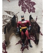 DC Batman the Animated series infrared batman figure. With Wings Added L... - $225.56 MXN
