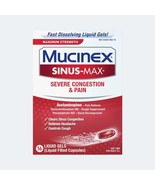 Mucinex Sinus-Max Severe Congestion &amp; Pain Exp 10/25 - $17.58 CAD
