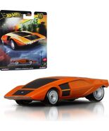 Hot Wheels Premium Car Culture Lancia Stratos Zero 1:64 Die-Cast Multicolor - $22.37 CAD