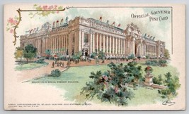 Education Building 1904 World&#39;s Fair St Louis Missouri Official Postcard I30 - £7.79 GBP