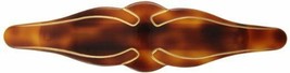Caravan Deluxe Tortoise Shell Barrette With Gold Painted Wings - £12.53 GBP