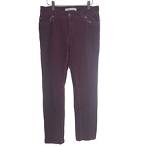 Woolrich Corduroy Pants 8 Womens Purple Mid Rise Straight Leg Pockets Bo... - £14.97 GBP