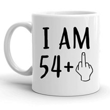 I Am 54 Plus 1, Funny 55th Birthday Gift for Women and Men, Turning 55 Years Old - £11.95 GBP
