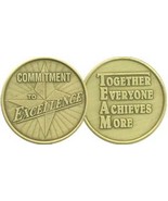 Commitment To Excellence Together Everyone Achieves More Bronze Medal Co... - £1.34 GBP