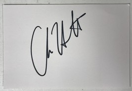Chris Hemsworth Signed Autographed 4x6 Index Card - £31.96 GBP