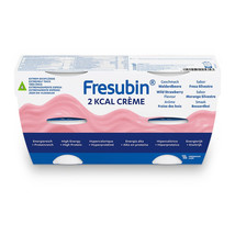 FRESUBIN 2 kcal cream of wild strawberries in a cup of 4x125 grams - $1,800.68 MXN