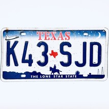 United States Texas Shuttle Passenger License Plate K43 SJD - $228.53 MXN