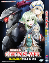 Anime DVD Goblin Slayer Season 2 Vol 1-12 End English Dubbed Version - £18.83 GBP