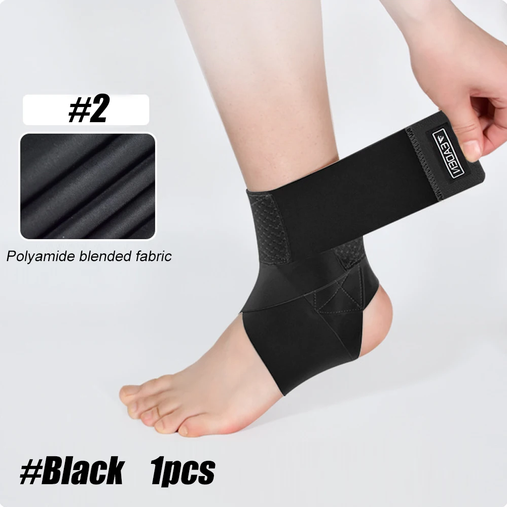 1Pcs Ultrathin High- Ankle Wrap Adjustable Compression Ankle Support ce for Runn - £78.11 GBP