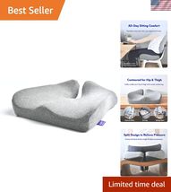Patented Pressure Relief Seat Cushion for Long Sitting Hours on Office/H... - $178.18