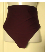 Gianni BIni Maroon and Black reversible Bikini Bottom Size X Large - $15.79