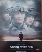 Tom Hanks Saving Private Ryan signed 8x10 Picture Photo autographed COA - £70.16 GBP