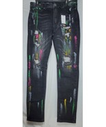 SWITCH REMARKABLE Paint Splatter Distressed Jeans Premium Denim Brand ES... - £39.35 GBP