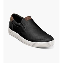 Nunn Bush KORE City Walk Moc Toe Slip-On Walking Shoes Black 84820-001 image 9