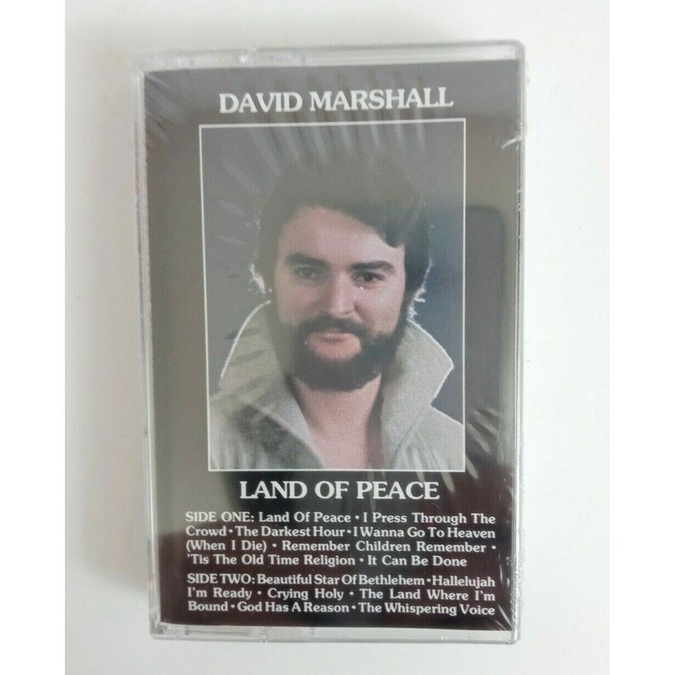 David Marshall Land Of Peace Cassette New Sealed - $10.88