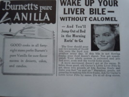 Lavoris Burnett’s Pure Vanilla Small Print Magazine Advertisement 1939 - $3.99