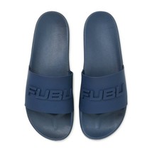 FUBU shoes 11 Slide Sandals Mens Court NAVY Blue Athletic Sport Cushion - $12.87