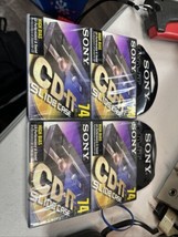 Sony CD-IT Slide Case 74 min High Bias CD Performance &amp; Sound Cassette 2... - $17.77