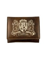 O&#39;Sullivan Irish Coat of Arms Rustic Leather Wallet - $474.03 MXN
