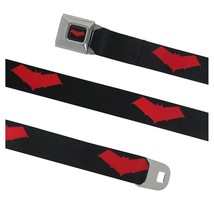 Red Hood Symbol Seatbelt Belt Black - £19.89 GBP