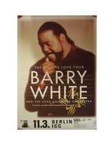 Barry White Poster Concert Love Tour Berlin - £70.68 GBP
