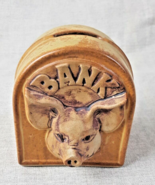 Vintage Stonewear Ceramic Piggy Bank - $50.83