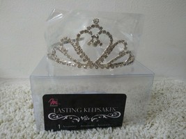 Wedding Bridal Princess Faux Rhinestone Prom Hair Tiara Crown Free USA S... - $7.91