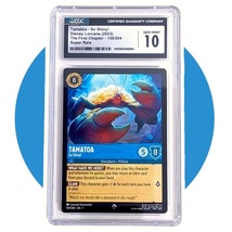 Moana Disney Lorcana Card: Tamatoa So Shiny! 159/204, Graded, CGC 10 - £58.77 GBP