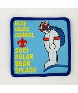 Boy Scouts Blue Grass Council BSA 2001 Polar Bear Splash Patch 3&quot; x 3&quot; New - €4,05 EUR